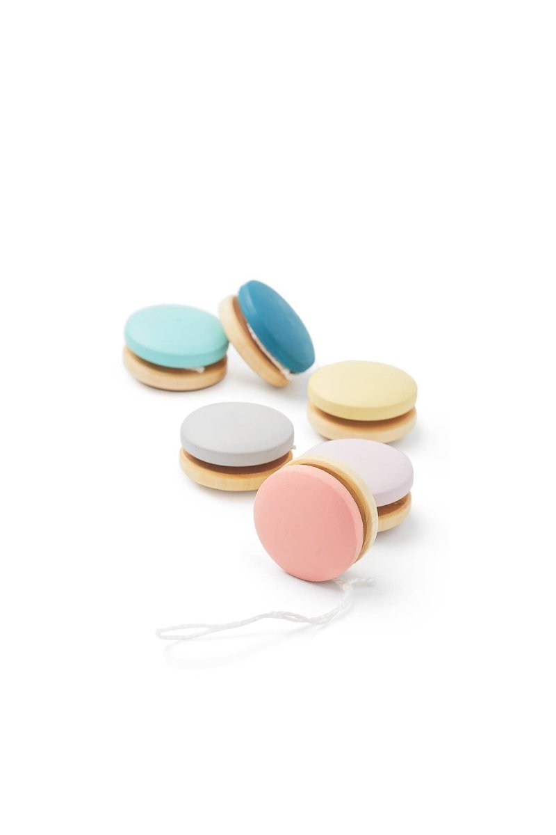 Me&mine - MINI YOYO Kinderspielzeug Gelb - ROSA ECK - Gelb, Holz,