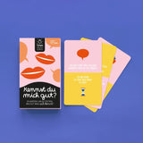Minus éditions - KENNST DU MICH GUT? Fragespiel - ROSA ECK - 5 Minuten nur für uns, Karten,