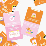 Minus éditions - LIKEN ODER NICHT? Fragespiel - ROSA ECK - 5 Minuten nur für uns, Karten,