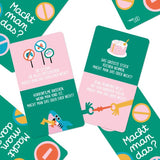 Minus éditions - MACHT MAN DAS? Fragespiel - ROSA ECK - 5 Minuten nur für uns, Karten,