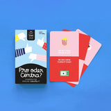Minus éditions - PRO ODER CONTRA? Fragespiel - ROSA ECK - 5 Minuten nur für uns, Karten,