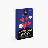 Minus éditions - UNTER UNS GESAGT! Fragespiel - ROSA ECK - 5 Minuten nur für uns, Karten,