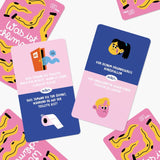 Minus éditions - WAS IST SCHLIMMER? Fragespiel - ROSA ECK - 5 Minuten nur für uns, Karten,