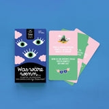 Minus éditions - WAS WÄRE WENN … Fragespiel - ROSA ECK - 5 Minuten nur für uns, Karten,