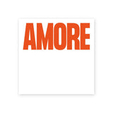 Navucko - AMORE Haftnotizen | Weiß/Rot - Notizblock - ROSA ECK - , ,