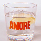 Navucko - AMORE Trinkglas - Trinkglas - ROSA ECK - , ,