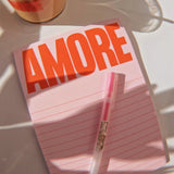 Navucko - Navucko AMORE Notizblock DIN A5 • Rosa - Notizblock - ROSA ECK Concept Store