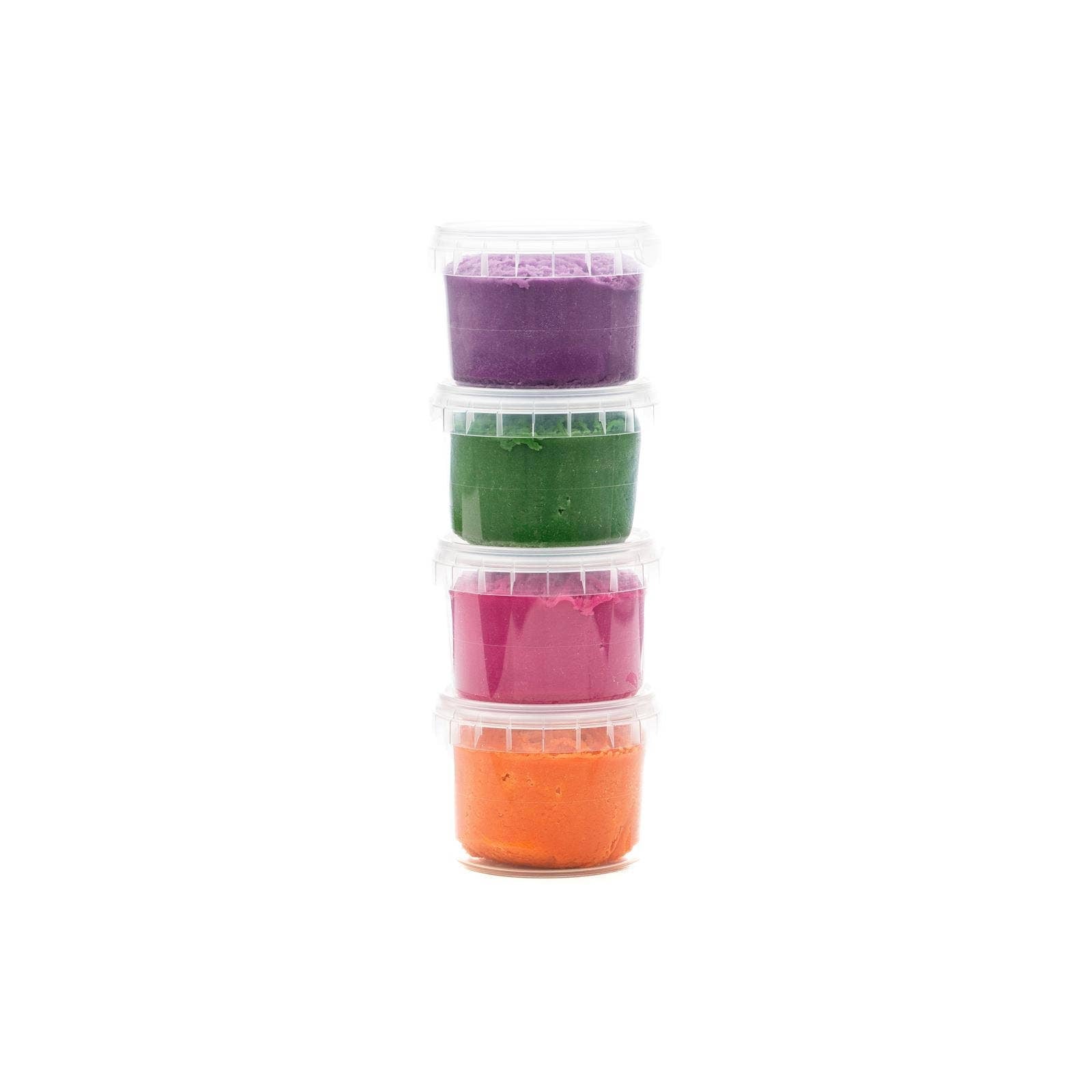 NEOGRÜN - LOKI Bio - Easy - Knete vegan (4er - Set) - ROSA ECK - , ,