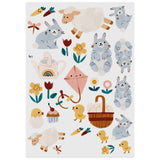 nuukk - FRÜHLINGSTIERE Kindertattoos - ROSA ECK - 1.44, ,