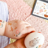 nuukk - FRÜHLINGSTIERE Kindertattoos - ROSA ECK - 1.44, ,