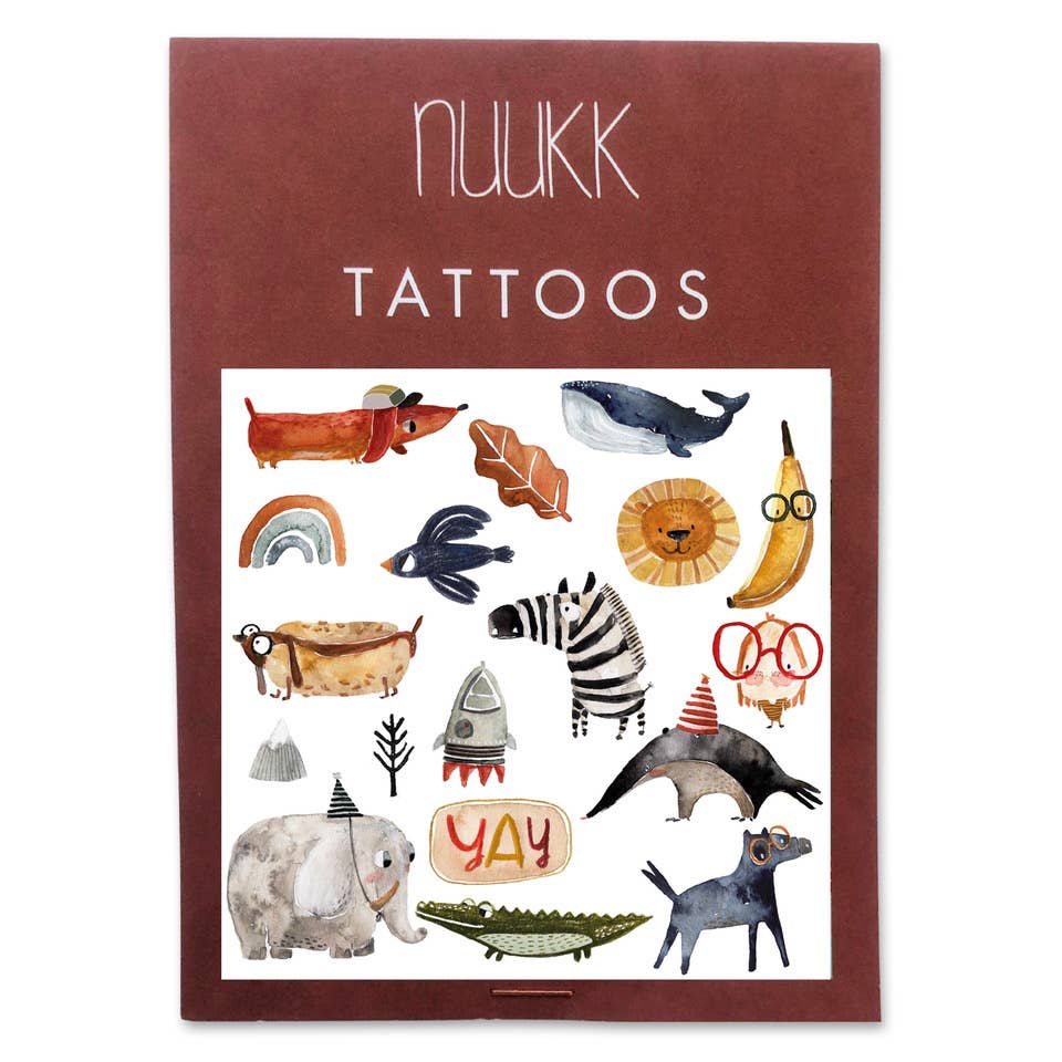 nuukk - YAY Kindertattoos - ROSA ECK - 1.12, ,