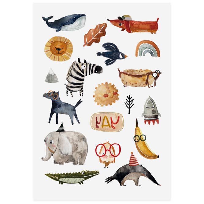 nuukk - YAY Kindertattoos - ROSA ECK - 1.12, ,