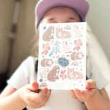 nuukk - HAUSTIERE Kindertattoos - ROSA ECK - 1.48, ,
