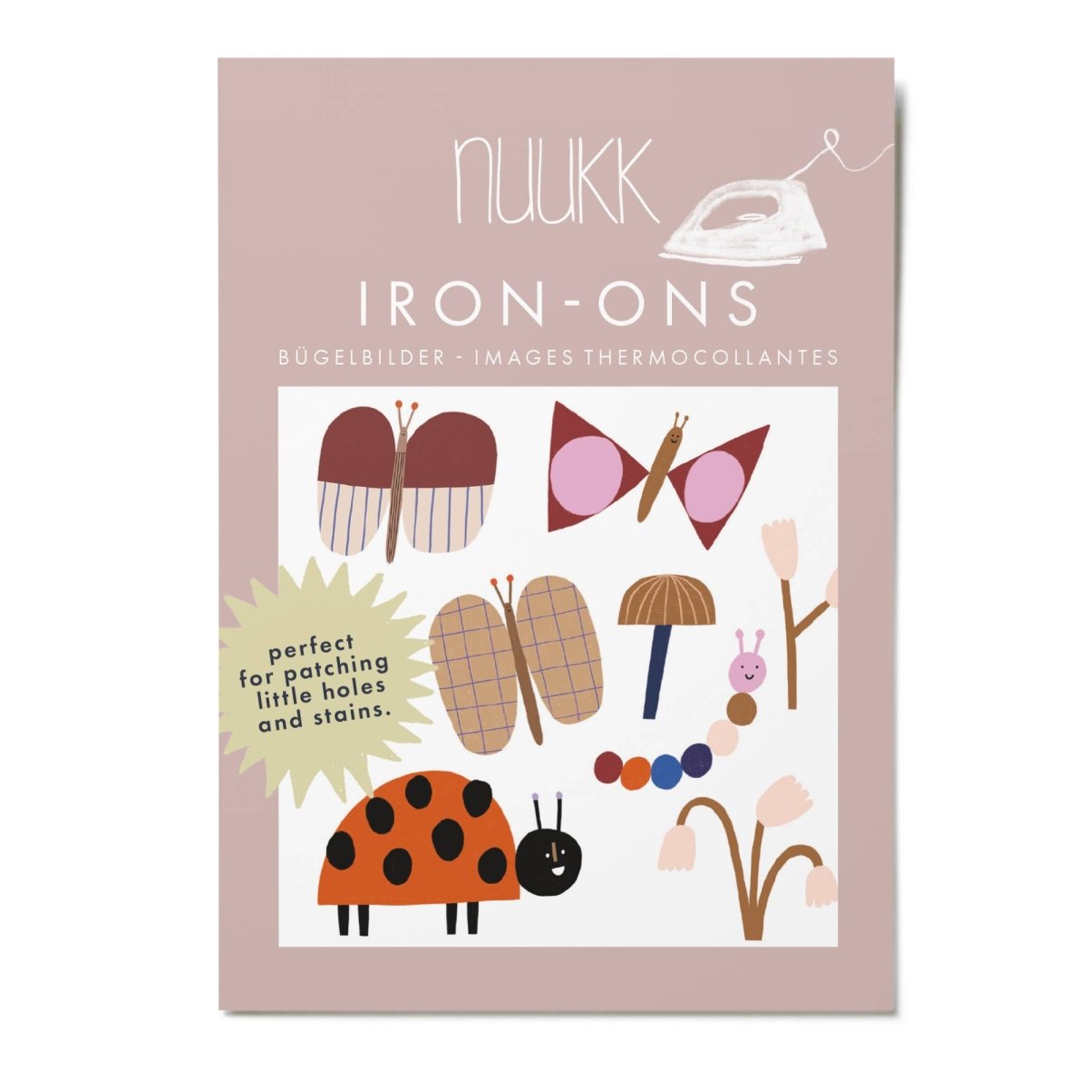 nuukk - MARIENKÄFER Bügelbilder - ROSA ECK - 1.52, 7 - 8 €,