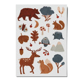 nuukk - WALDTIERE Kindertattoos - ROSA ECK - 1.32, Elena Comte,