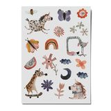 nuukk - WUNDERLAND Kindertattoos - ROSA ECK - 1.34, Halfbird,
