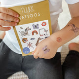 nuukk - WUNDERLAND Kindertattoos - ROSA ECK - 1.34, Halfbird,