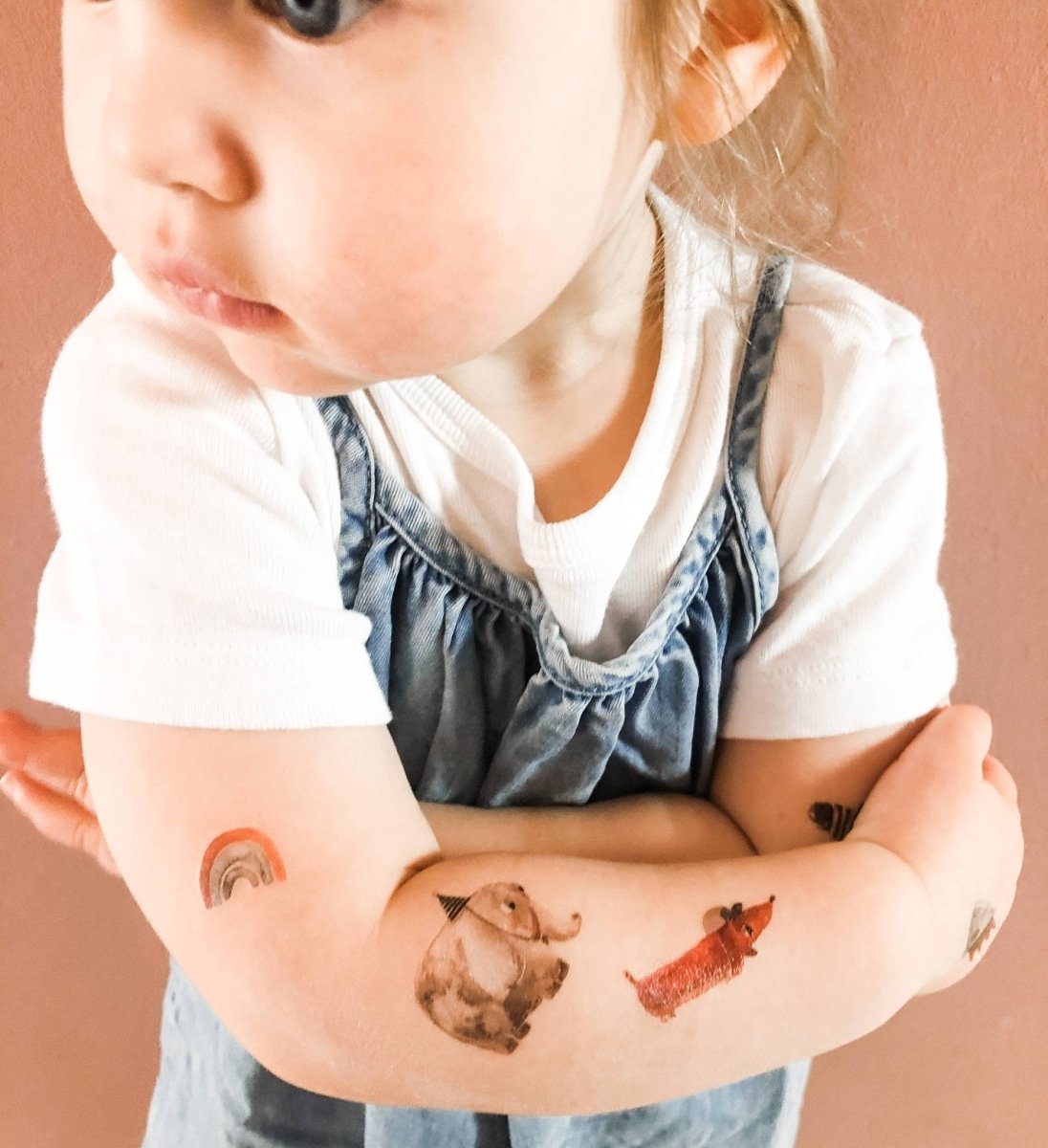 nuukk - YAY Kindertattoos - ROSA ECK - 1.12, ,
