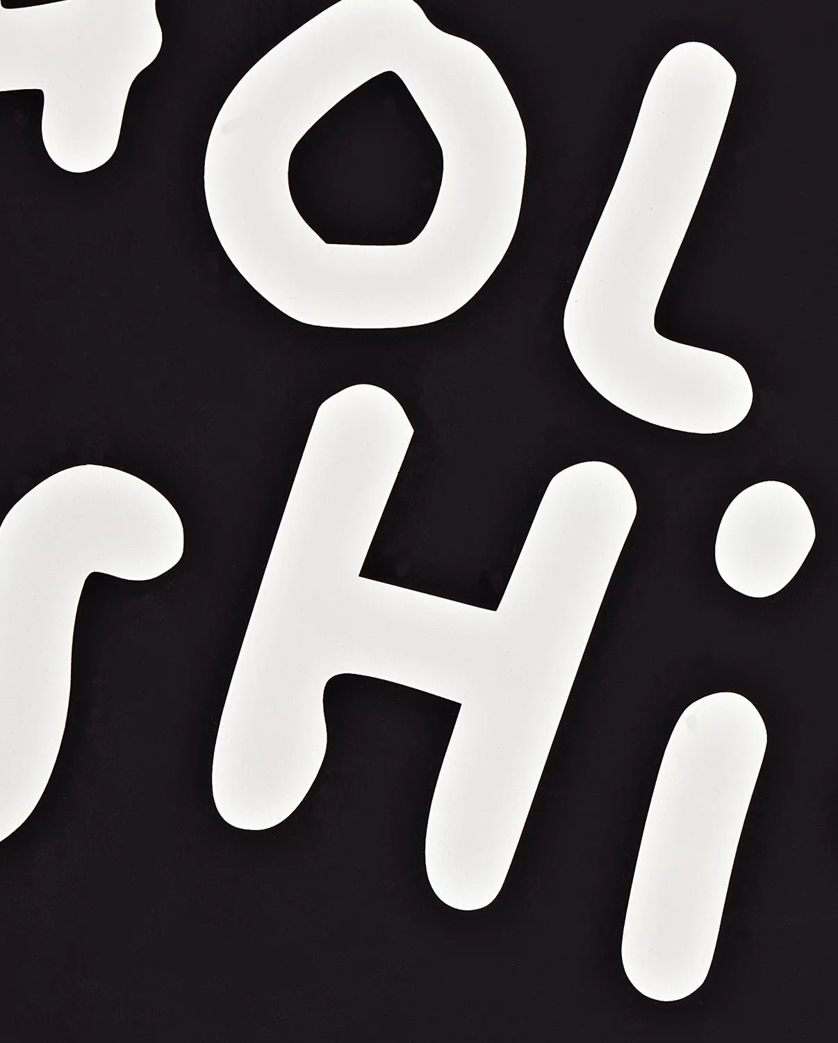 nuuna - GRAPHIC Notizbuch (A5+) Holy Shit - ROSA ECK - L, Schwarz,