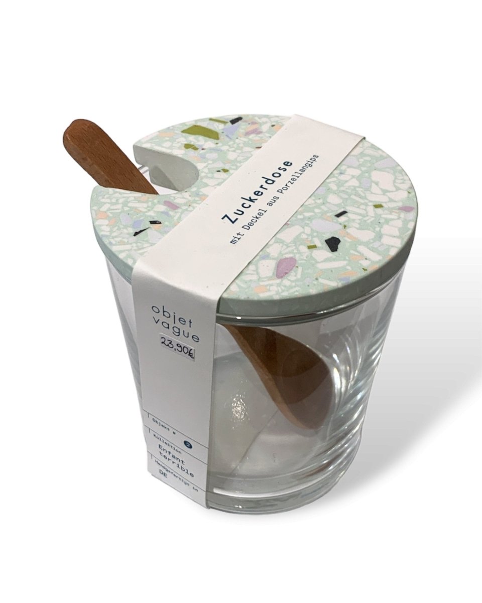 objet vague - ENFANT TERRIBLE Zuckerdose Türkis - ROSA ECK - Türkis, ,
