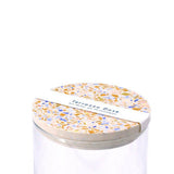 objet vague - Terrazzo Vorratsdose (700 ml) • Creme - Ocker - Dose - ROSA ECK Concept Store