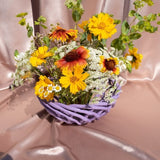 Octaevo - SICILIA Obstkorb (⌀ 25 cm) Lila - ROSA ECK - Lila, ,