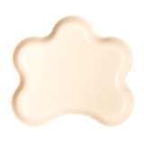 Octaevo - TEMPLO Hohes Tablett | Ivory - ROSA ECK - Beige, Weiß,