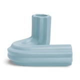 Octaevo - TEMPLO Kerzenhalter | Light Blue - ROSA ECK - Blau, ,