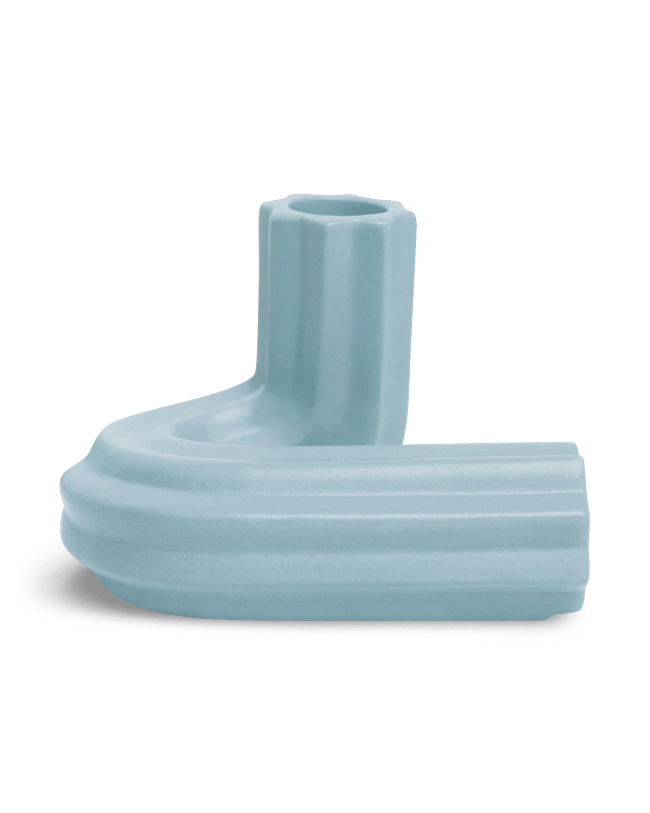 Octaevo - TEMPLO Kerzenhalter | Light Blue - ROSA ECK - Blau, ,