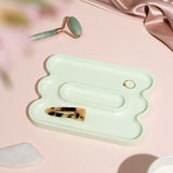 Octaevo - TEMPLO WAVE Tablett | Light Mint - ROSA ECK - Grün, ,