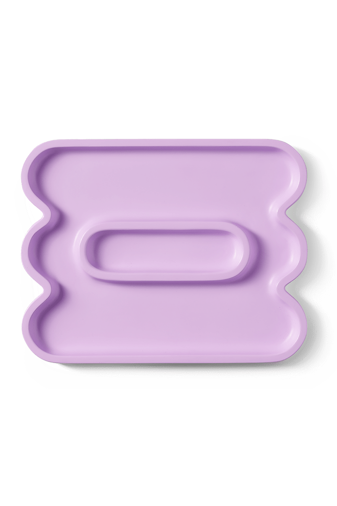 Octaevo - TEMPLO WAVE Tablett | Lilac - ROSA ECK - Lila, ,