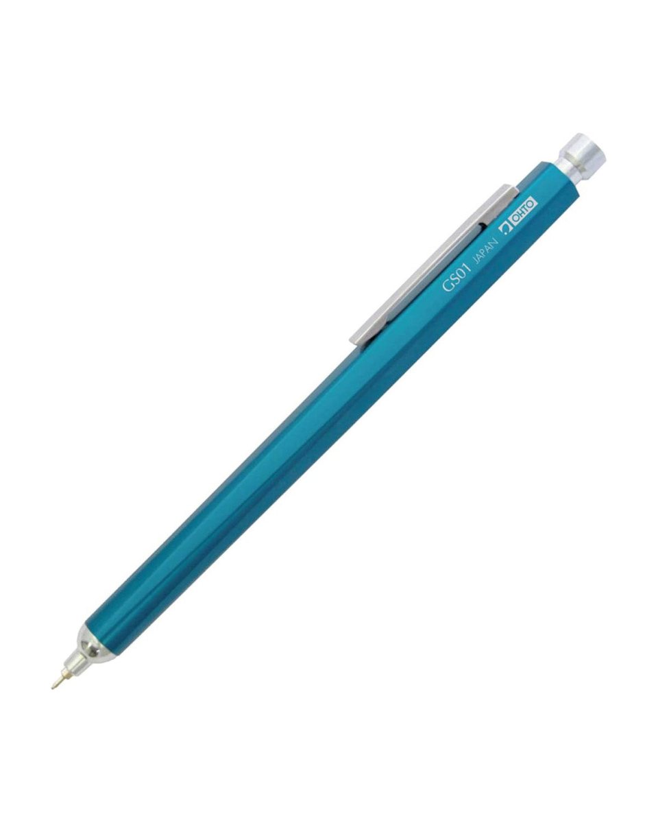 OHTO - GS01 Kugelschreiber zum Nachfüllen | Blau - ROSA ECK - Stift, ,