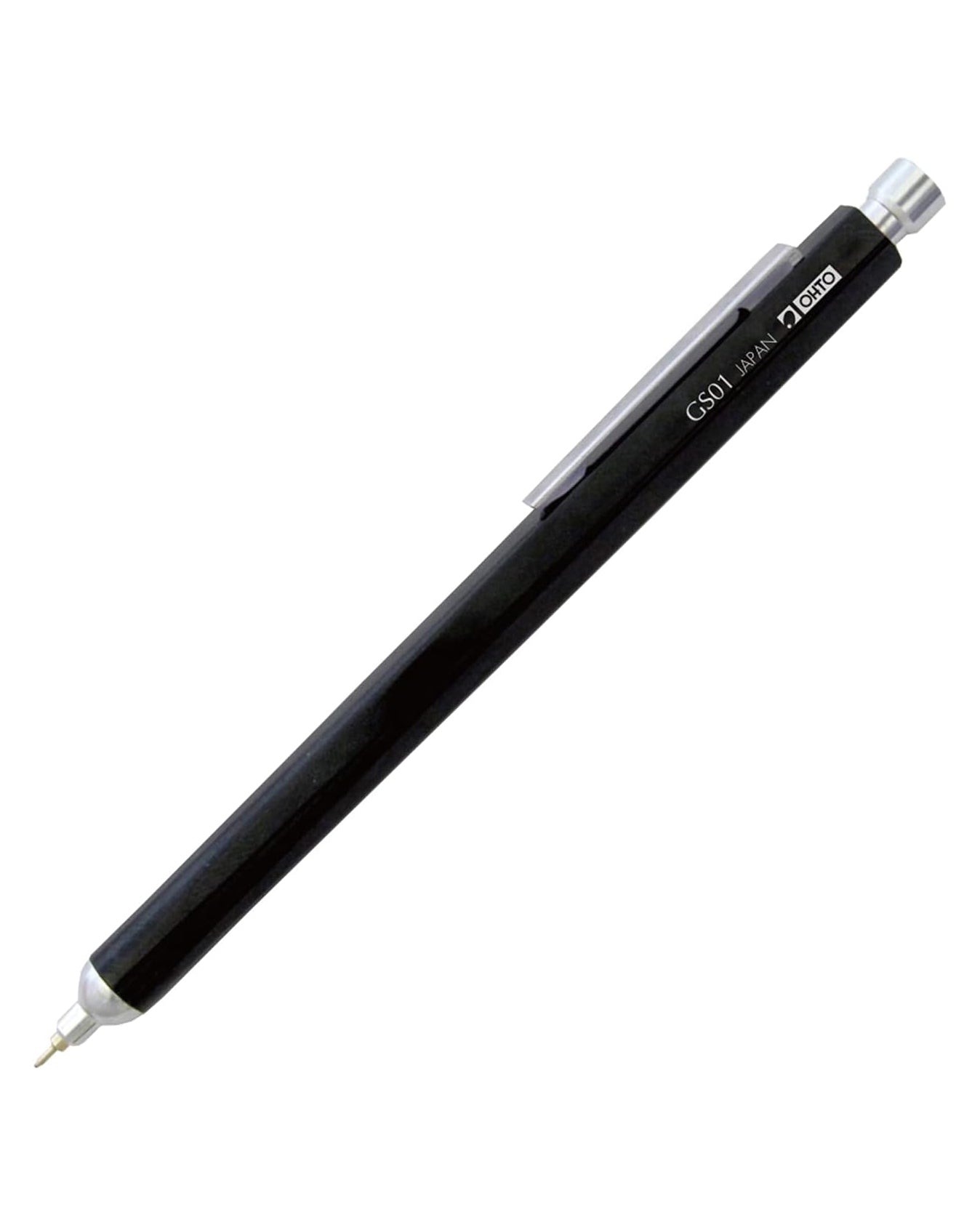 OHTO - GS01 Kugelschreiber zum Nachfüllen | Schwarz - ROSA ECK - Stift, ,