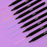 OMY - Mehrfarbige Filzstifte (9 Stück) • Glitzer - Filzstift - ROSA ECK Concept Store