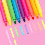 OMY - Mehrfarbige Filzstifte (9er - Set) • Fluoreszierend - Filzstift - ROSA ECK Concept Store