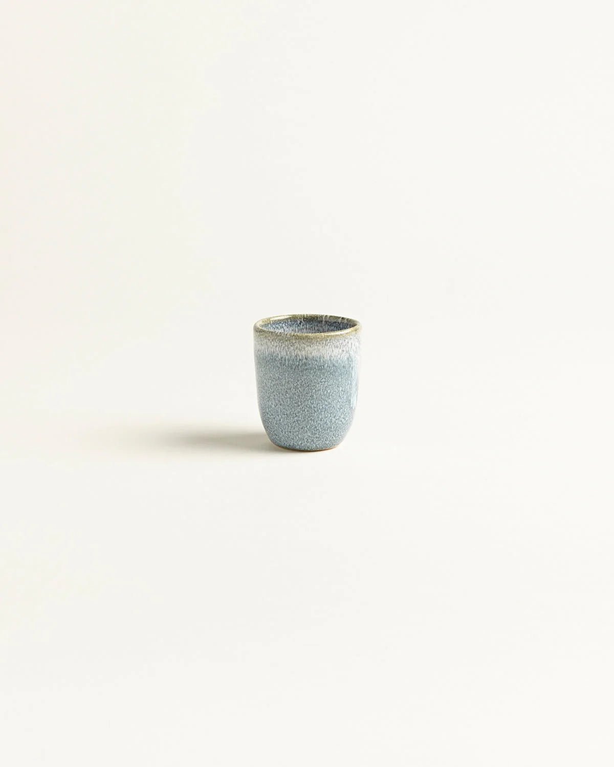 onomao - TRADITIONELL Espressobecher Teal - ROSA ECK - Becher, Blau, teal