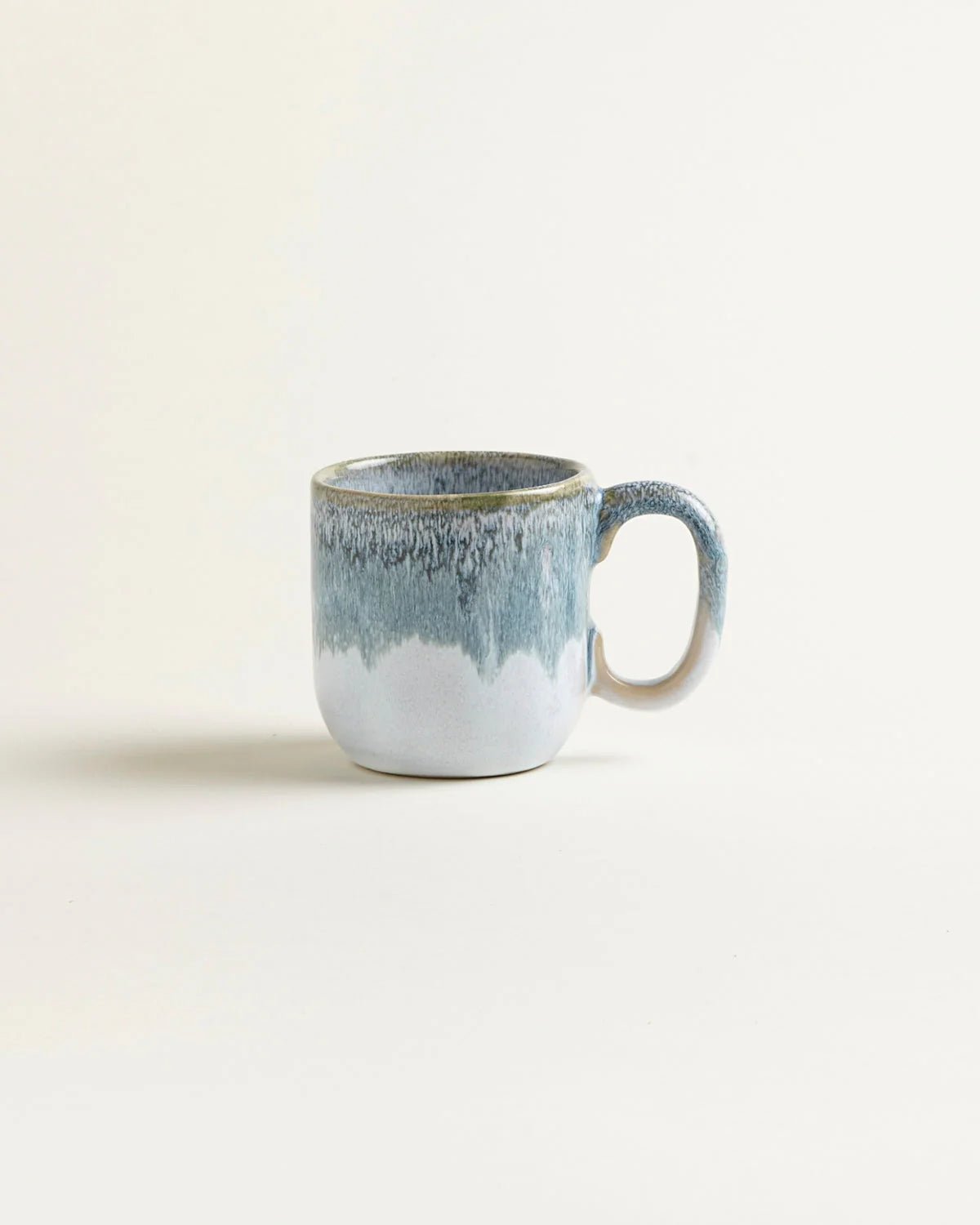 onomao - TRADITIONELL Kleine Tasse (350 ml) Teal Dipped - ROSA ECK - , ,