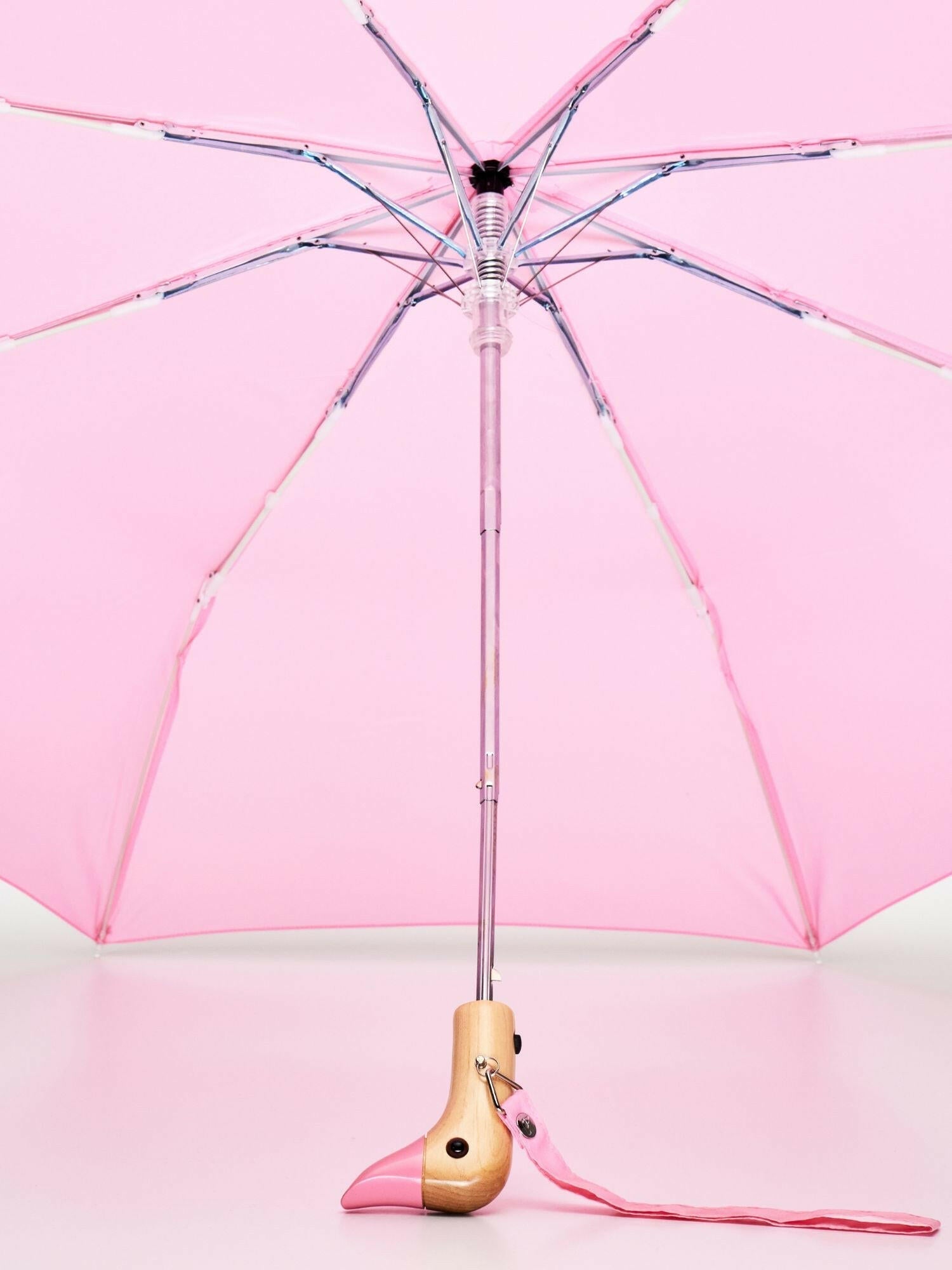 Original Duckhead - Regenschirm mit Entenkopf | Barbie Pink - ROSA ECK - Rosa, Umweltfreundlich,