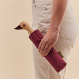 Original Duckhead - Regenschirm mit Entenkopf • Cherry - Regenschirm - ROSA ECK