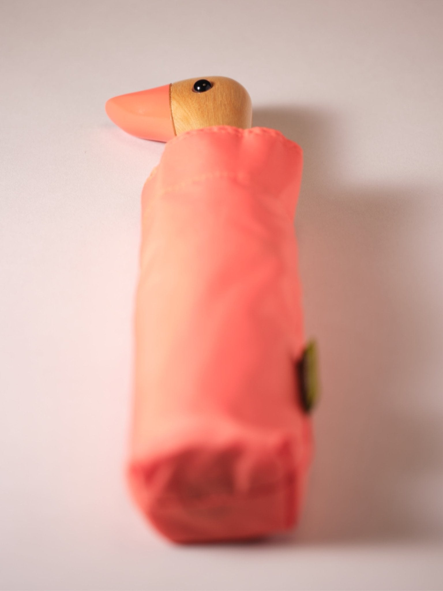 Original Duckhead - Regenschirm mit Entenkopf | Peach - ROSA ECK - Orange, Umweltfreundlich,