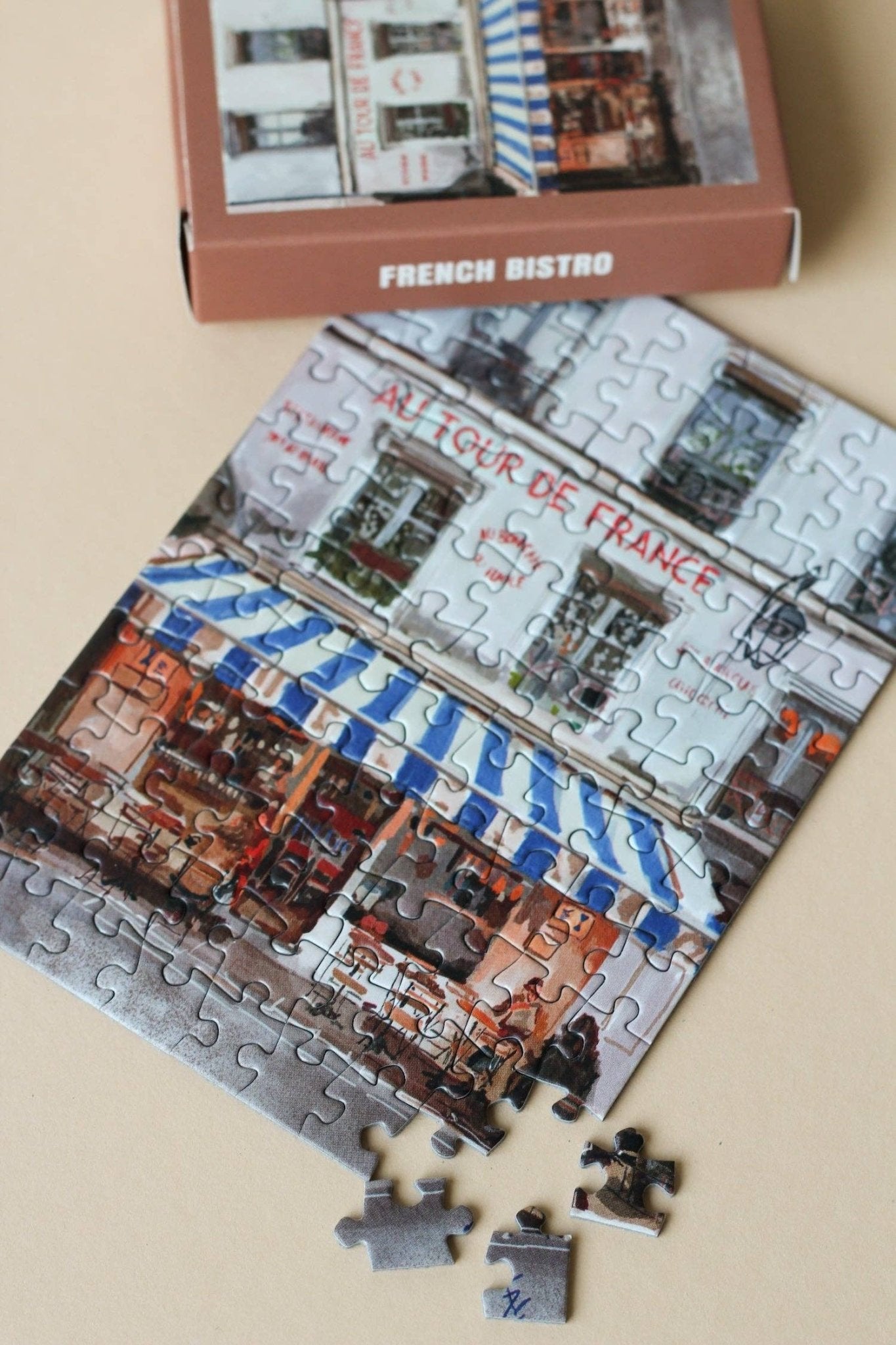 Piecely Puzzles - FRENCH BISTRO Mini - Puzzle - ROSA ECK - , ,