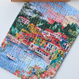 Piecely Puzzles - LAKE COMO Mini - Puzzle - ROSA ECK - , ,