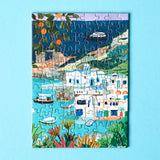 Piecely Puzzles - MILOS GREECE Mini - Puzzle - ROSA ECK - , ,