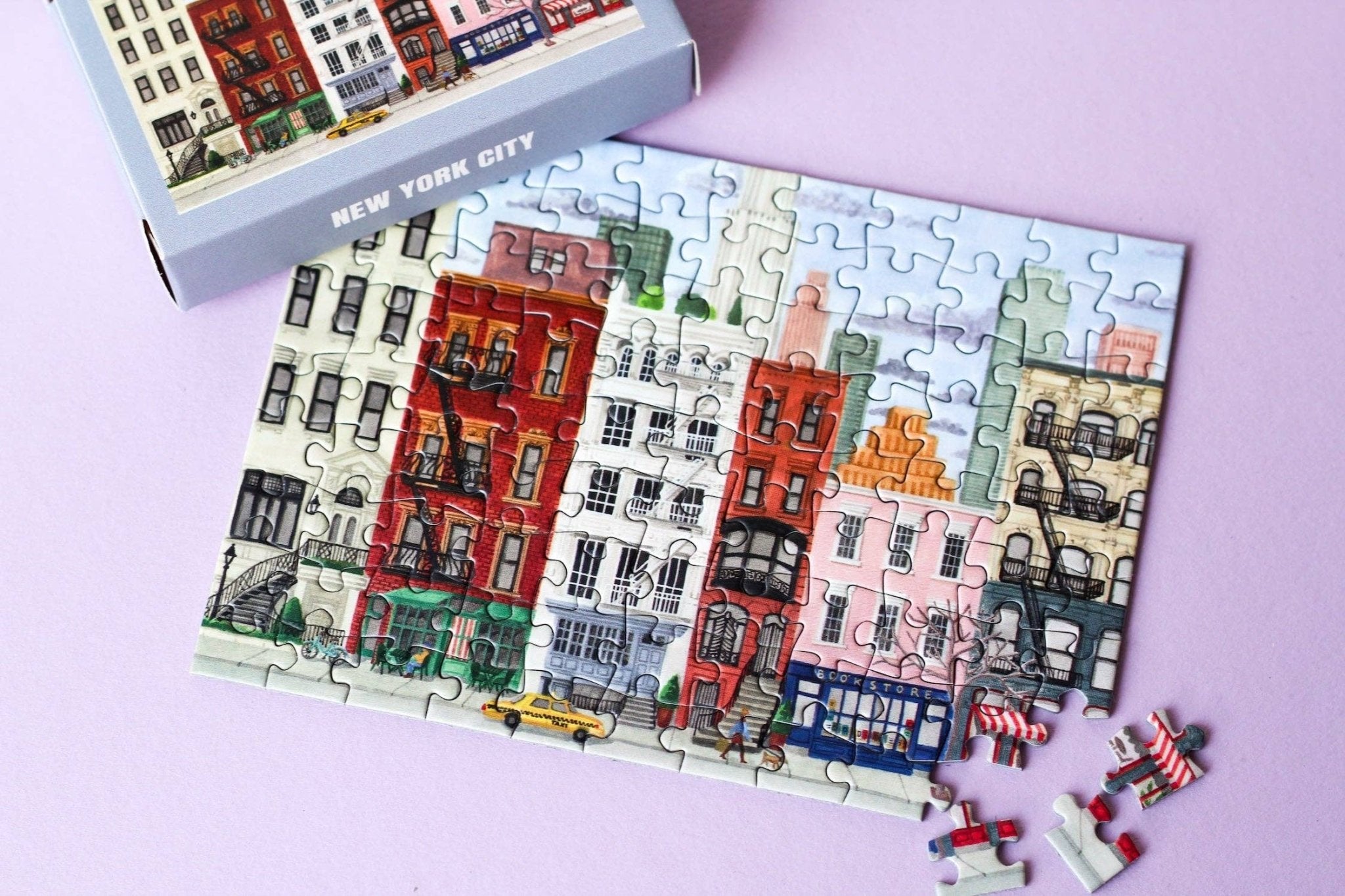 Piecely Puzzles - NEW YORK CITY Mini - Puzzle - ROSA ECK - , ,
