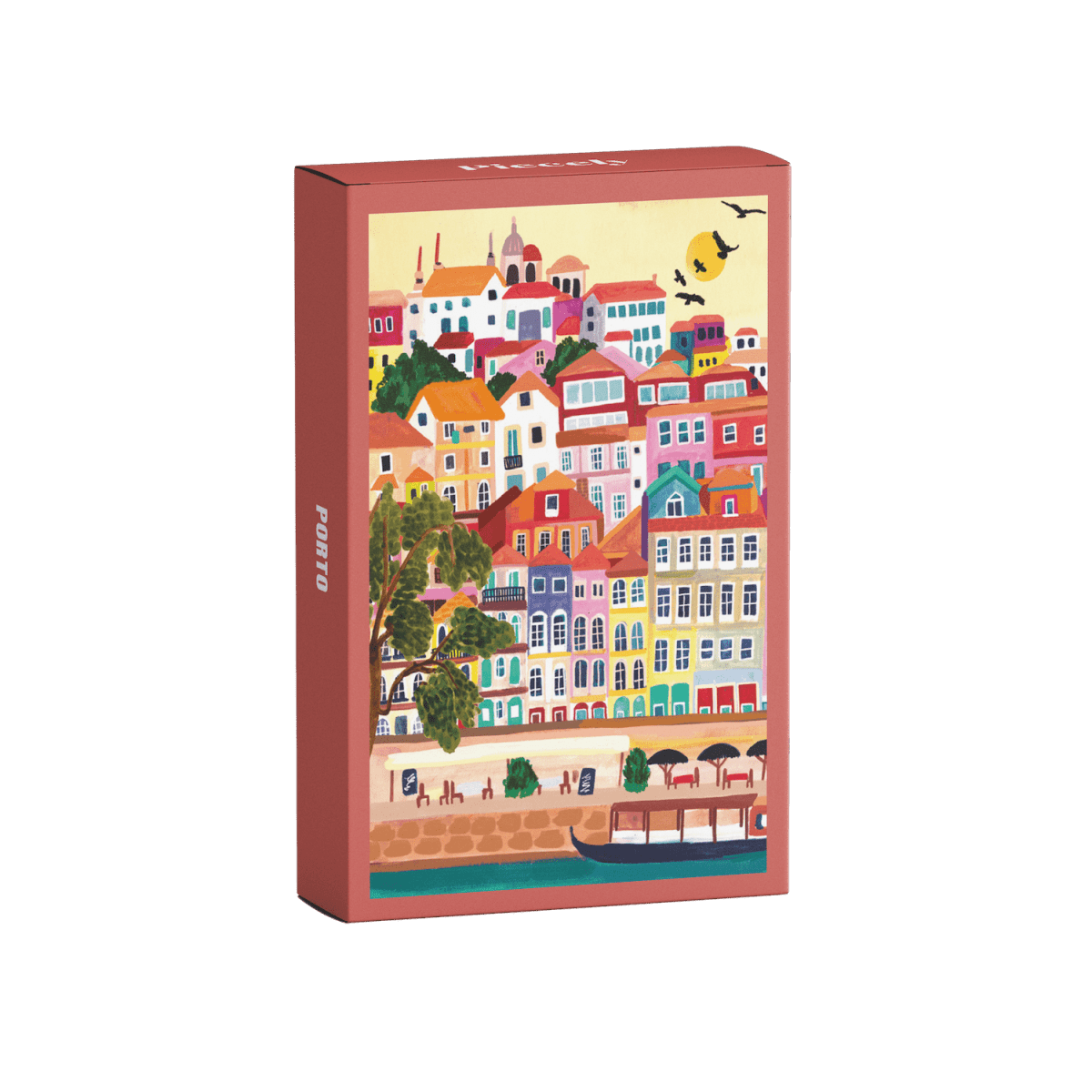 Piecely Puzzles - PORTO Mini - Puzzle - ROSA ECK - , ,
