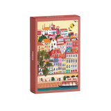 Piecely Puzzles - PORTO Mini - Puzzle - ROSA ECK - , ,