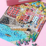 Piecely Puzzles - RIOMAGGIORE Mini - Puzzle - ROSA ECK - , ,