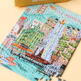 Piecely Puzzles - SAN FRANCISCO Mini - Puzzle - ROSA ECK - , ,