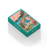 Piecely Puzzles - SANTORINI SUN Mini - Puzzle - ROSA ECK - , ,