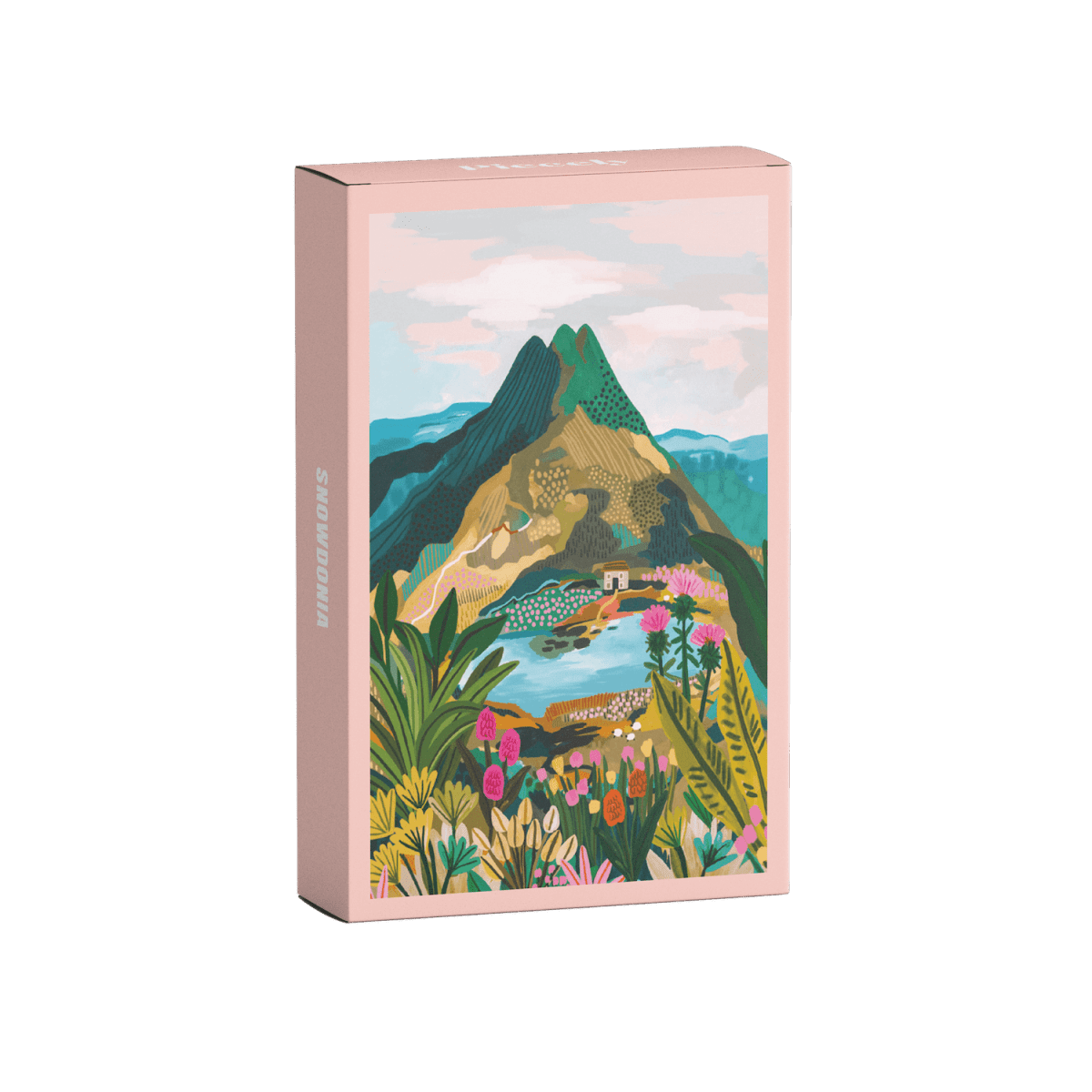 Piecely Puzzles - SNOWDONIA Mini - Puzzle - ROSA ECK - , ,